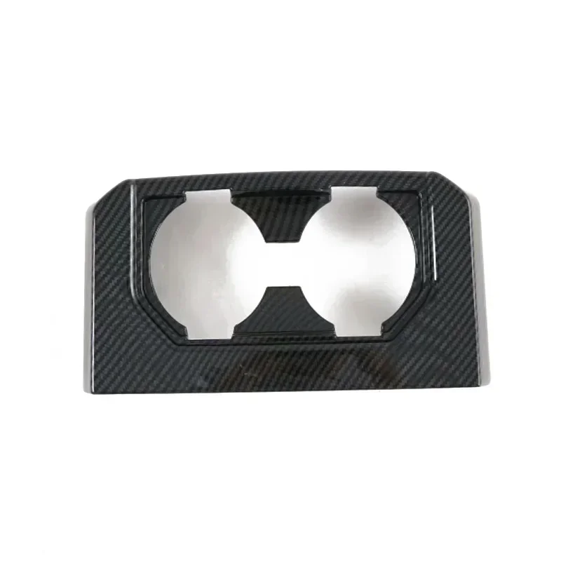 

for Ford F150 F-150 2015-2021 Abs Carbon Fiber Car Rear Rij Center Water Bekerhouder Cover Trim interieur Accessoires