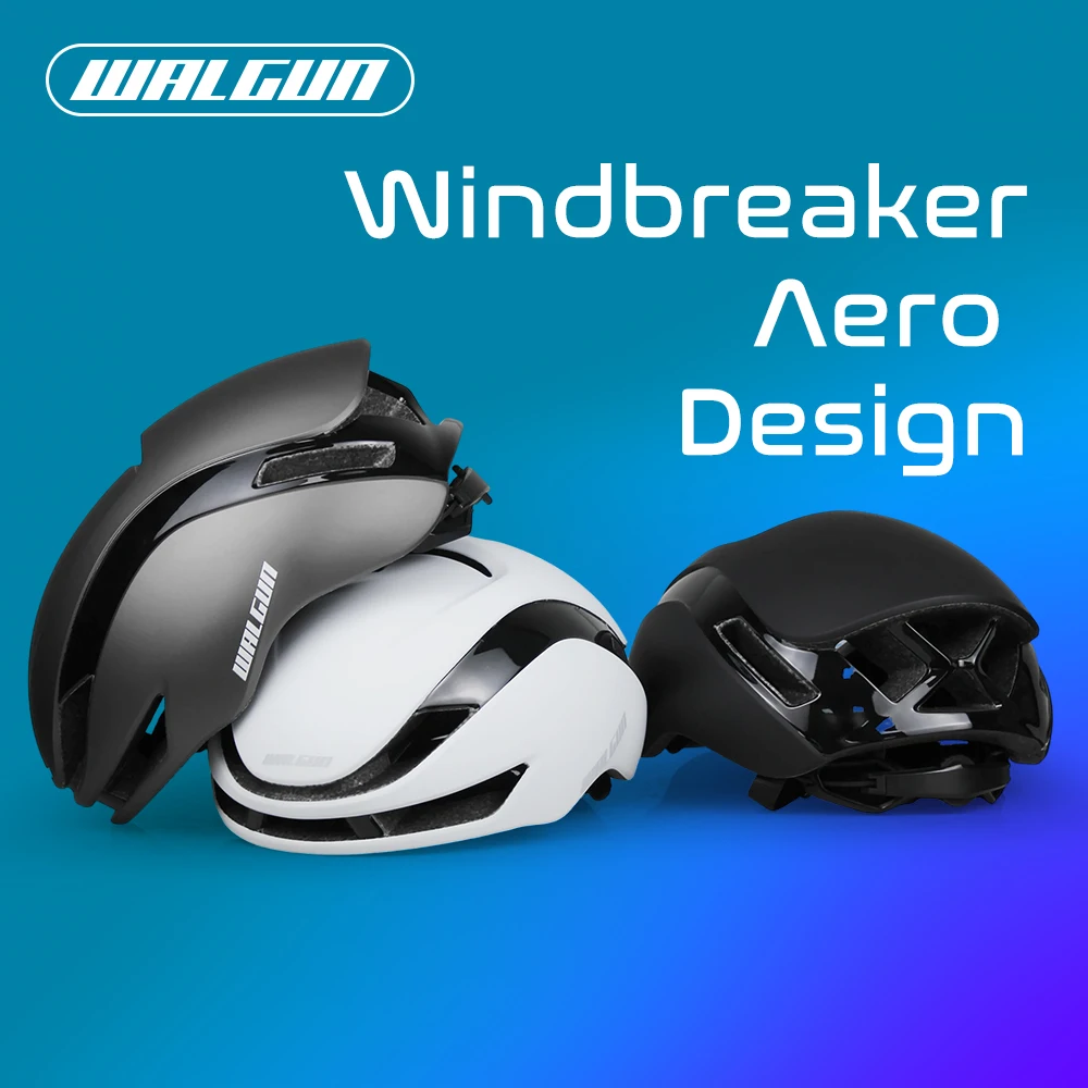 WALGUN  ROCKBROS Cycling Helmet Men Women Bicycle Helmet Intergrally-molded Adjustable MTB Road Thickened Sport Safe Hat Bike He