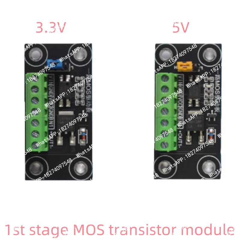3.3V/5V Input signal Microcontroller Signal Driver Module 1-Channel MOSFET Module FET Switch, PLC Signal Amplifier Board