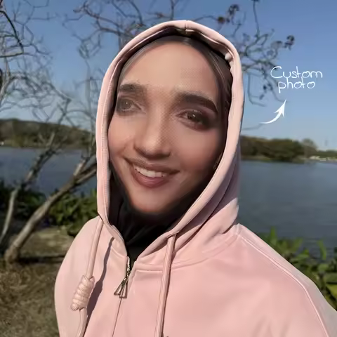 1pc Customized Photo Funny Headgear, Role-Playing Accessories, Party/Festival/Halloween Mask Decoration (Upload Facial Photo)