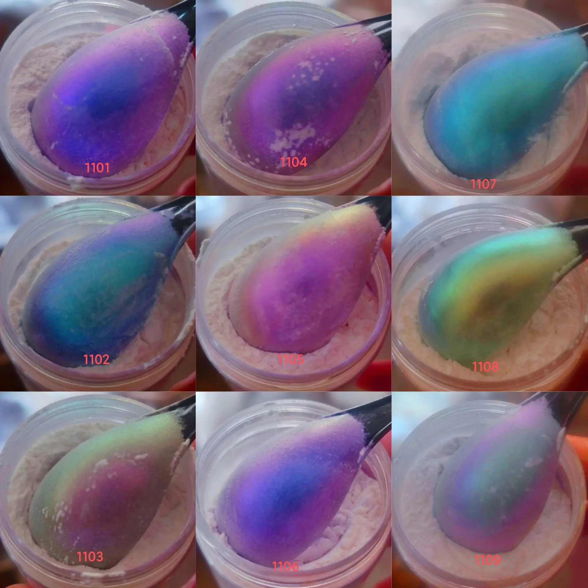 25g Iridescent White Ghost Chameleon color shifting Car Paint Colors pigment powder  automotive paint pigment powder