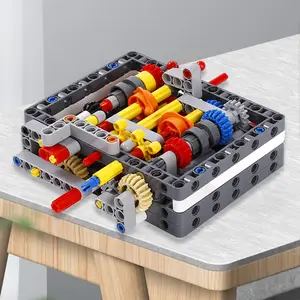 Lego Technics Blocks Gears Lego Technic 4 Speed Gearbox Lego Technic Gearbox Parts Blocks Aliexpress