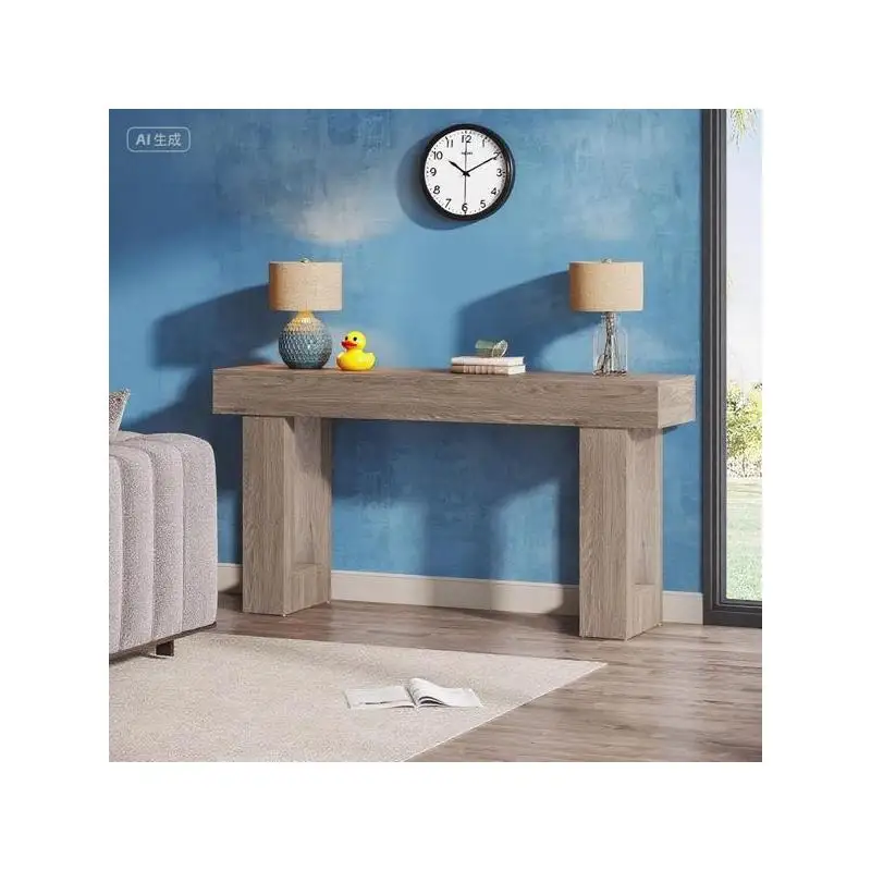 طاولة كونسول طويلة لغرفة المعيشة - حل تخزين أنيق وأنيق
