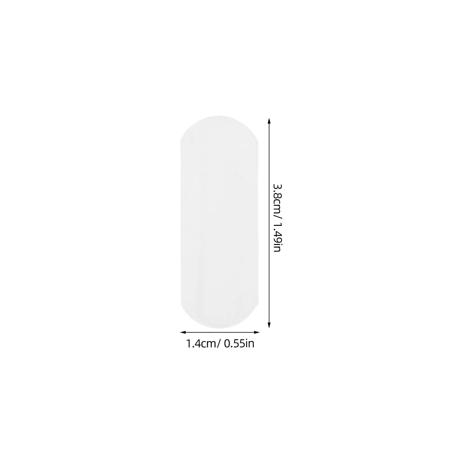 60Pcs Invisible Elf Ear Correction Tape Transparent Vertical Ear Lift Patches Shaping Stickers Makeup Festival Use view 2