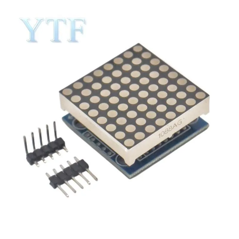 MAX7219 dot matrix module microcontroller module display module finished goods