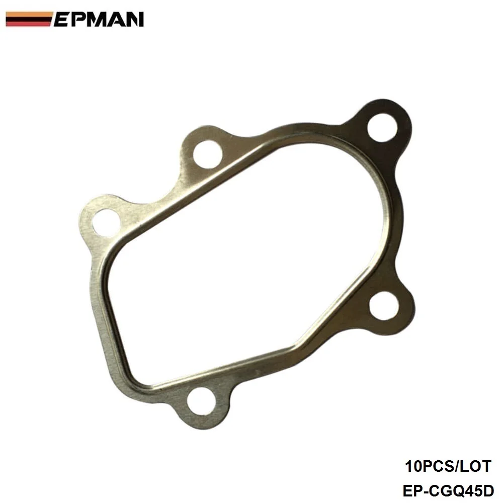 

EPMAN 10PCS/LOT Turbocharger Gasket Fitting T25 Turbo GT25 5 Bolt EP-CGQ45D