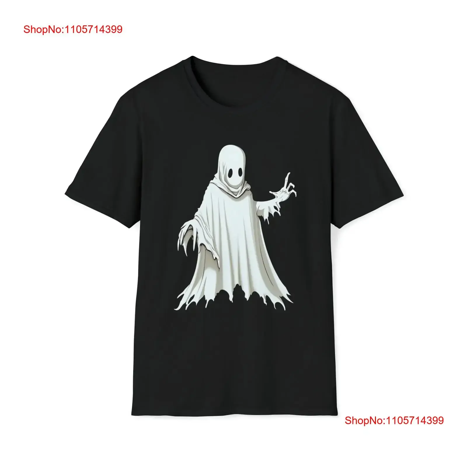 Spooky Specter T Shirt vintage Washed Versatile Unisex Slightly Breathable Stretched Soft fashion Comfortable Stylish Casual