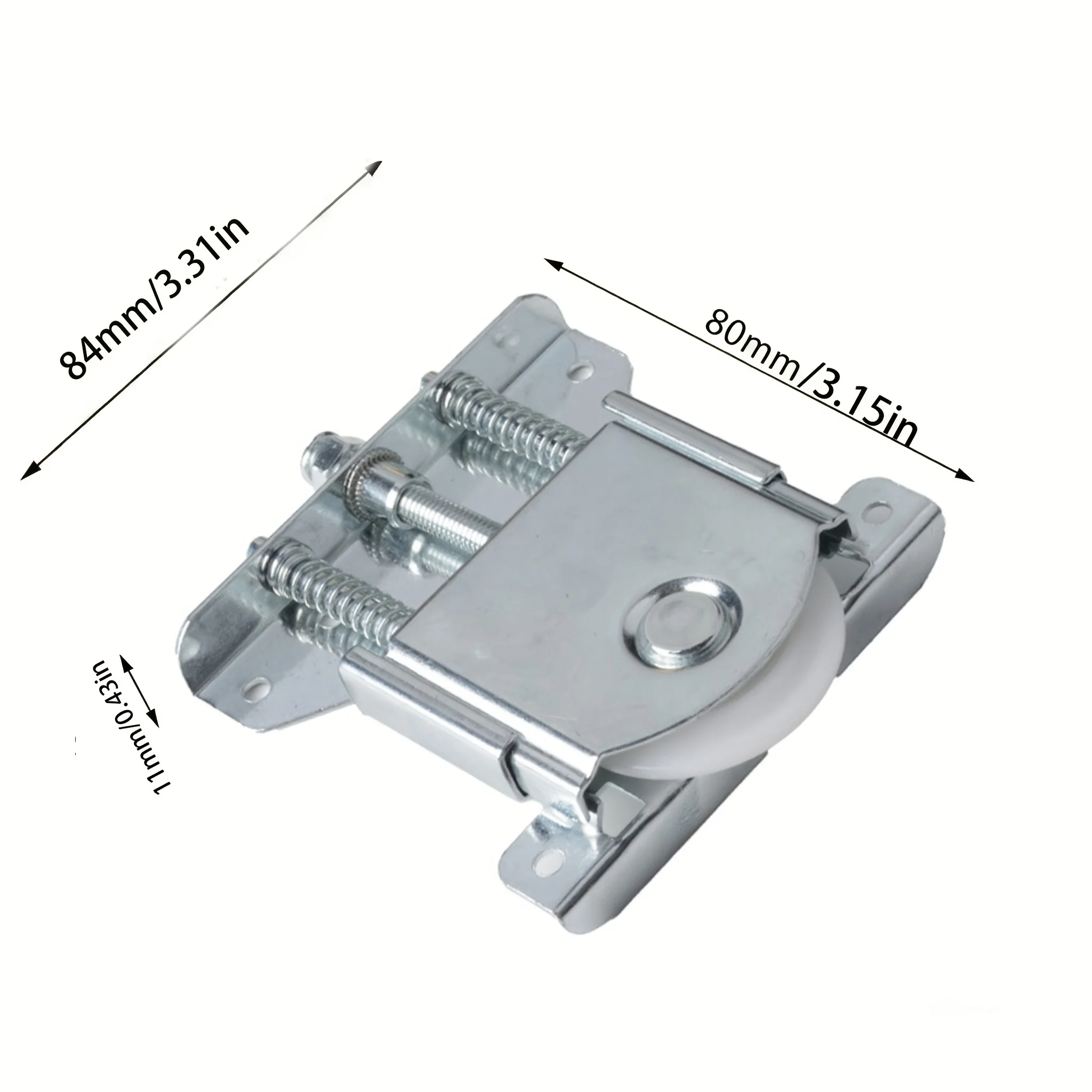 4pcs Wardrobe Sliding Door Top Bottom Moving Wheel Hanging Pulley Wheel Door Furniture Cabinet Door Roller Track Accessories