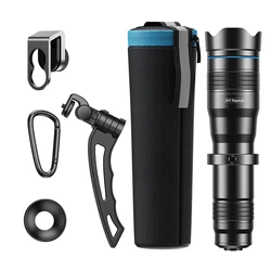 APEXEL HD 36X Telephoto Lens Manual Zoom Lens Mobile Camera PhoneLens Smartphones With SelfieTripod For Traveling Hunting Hiking