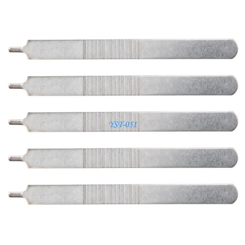 E15A 5Pcs Professional Steel Prying Tool Ergonomic Grip For Solder Pastes Application
