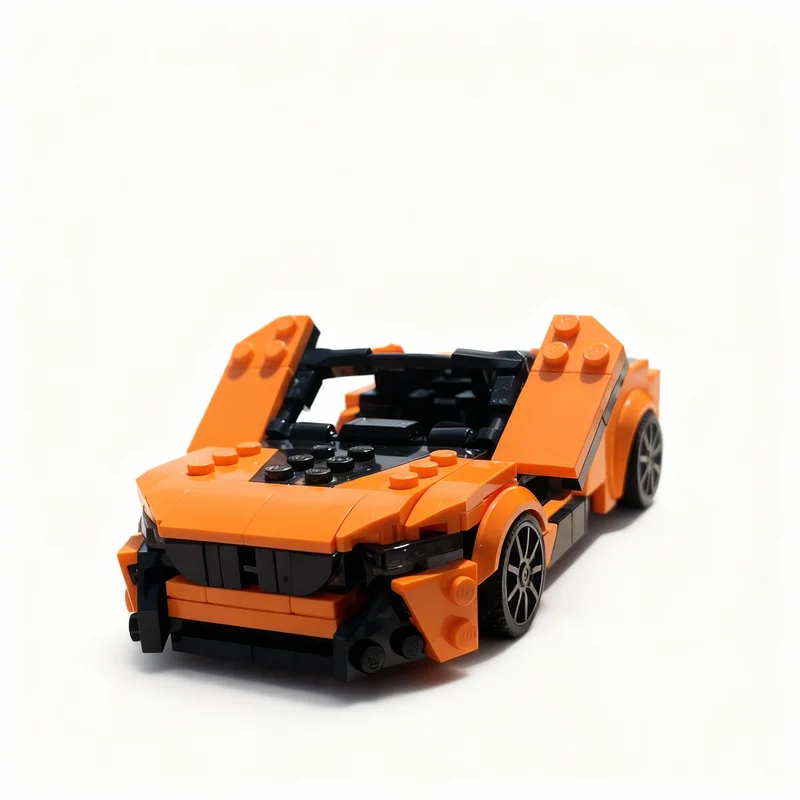 

288PCS MOC City Champions Super Car Sport I8 Roadster Model Technology DIY Assembly Building Blocks Display Birthday Gift Home