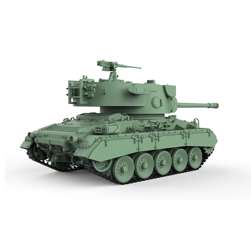 SSMODEL SS144513 1/144 vojenské modelka souprava nám M24E2 super chaffee lehký komora