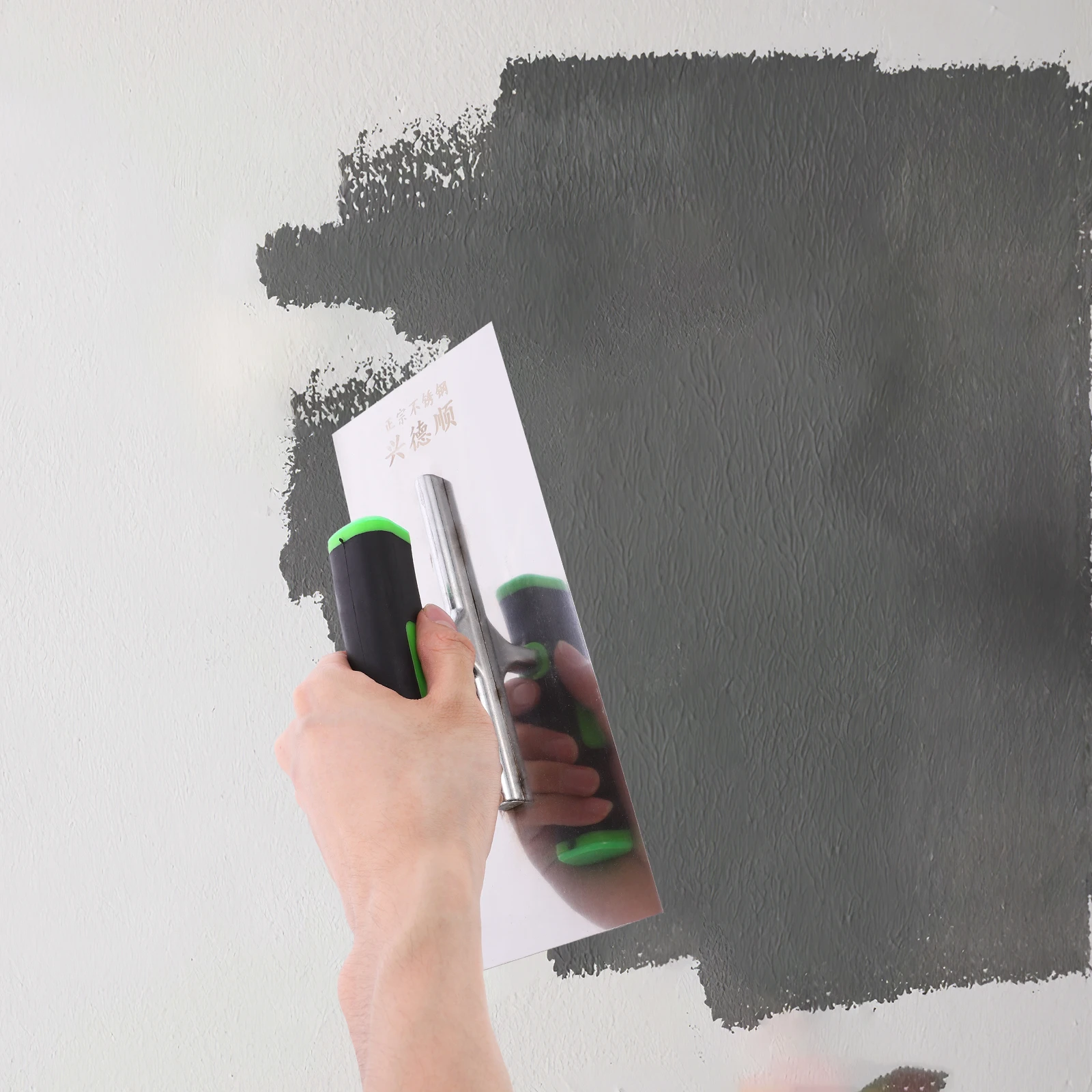 

Stainless Steel Putty Cutter Ergonomic Handle Concrete Finishing Trowel Durable Construction Supply Tool Putty Cutter