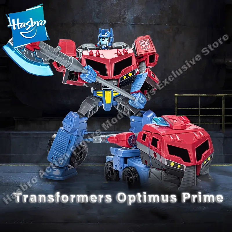 

In Stock Hasbro Transformers Optimus Prime Action Figures Model Toy Collectible Movable Robot Model Toys Children's Gift