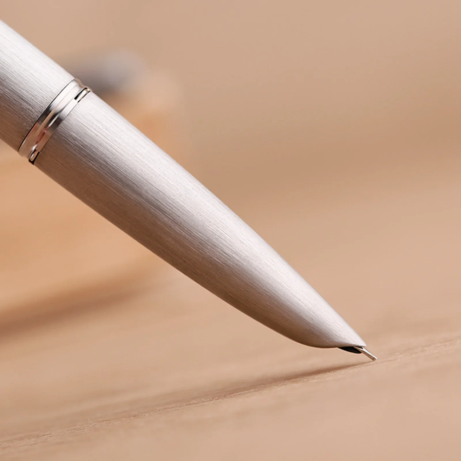 

Majohn Ti200 Fountain Pen Titanium Alloy Metal Fine 0.5mm Converter Office Business Writing Pen