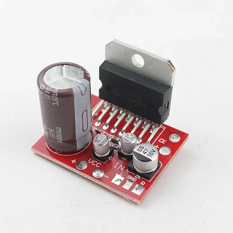 CD7379 Audio Amplifier Board Dual Channel Sound Amplifier Module DC 9V-15V 38W+38W High Power Stereo Amplifier Module