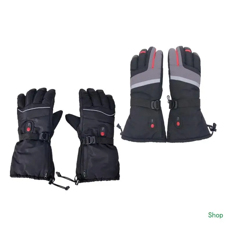 

Dropship Electric Heated Gloves Windproof Hand Gloves Winter Activity Screentouch Gloves