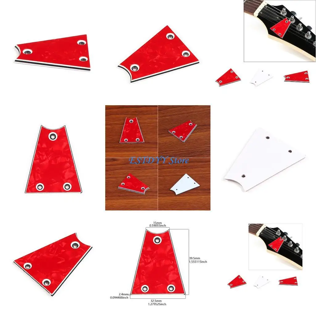 

G6DE Guitar Adjustment Rod Cover Replacement for Acoustic Electric Bass Guitar