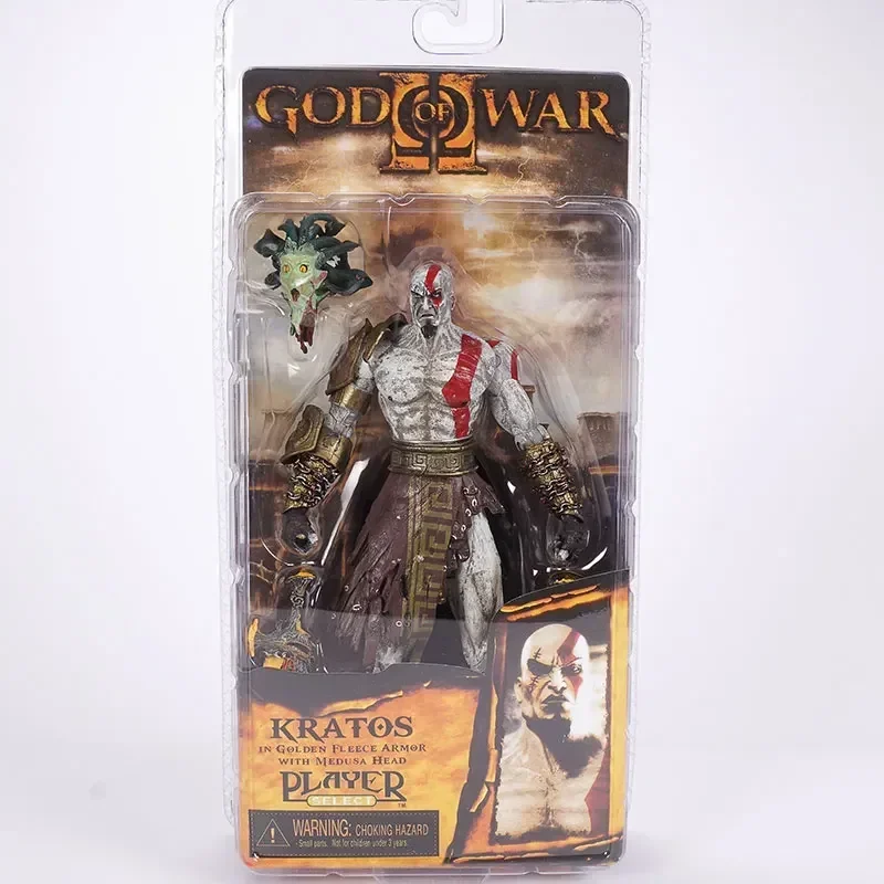 Classic Game NECA God of War 2 II Kratos In Ares Armor W Blades 7