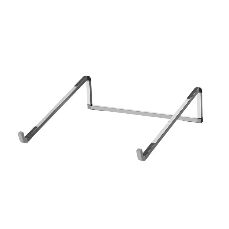 ขาตั้งแล็ปท็อปสําหรับโต๊ะอลูมิเนียมคอมพิวเตอร์โน้ตบุ๊คผู้ถือน้ําหนักเบา Ergonomic แบบพกพา Stable คอมพิวเตอร์แท็บเล็ตสําหรับ 11-17