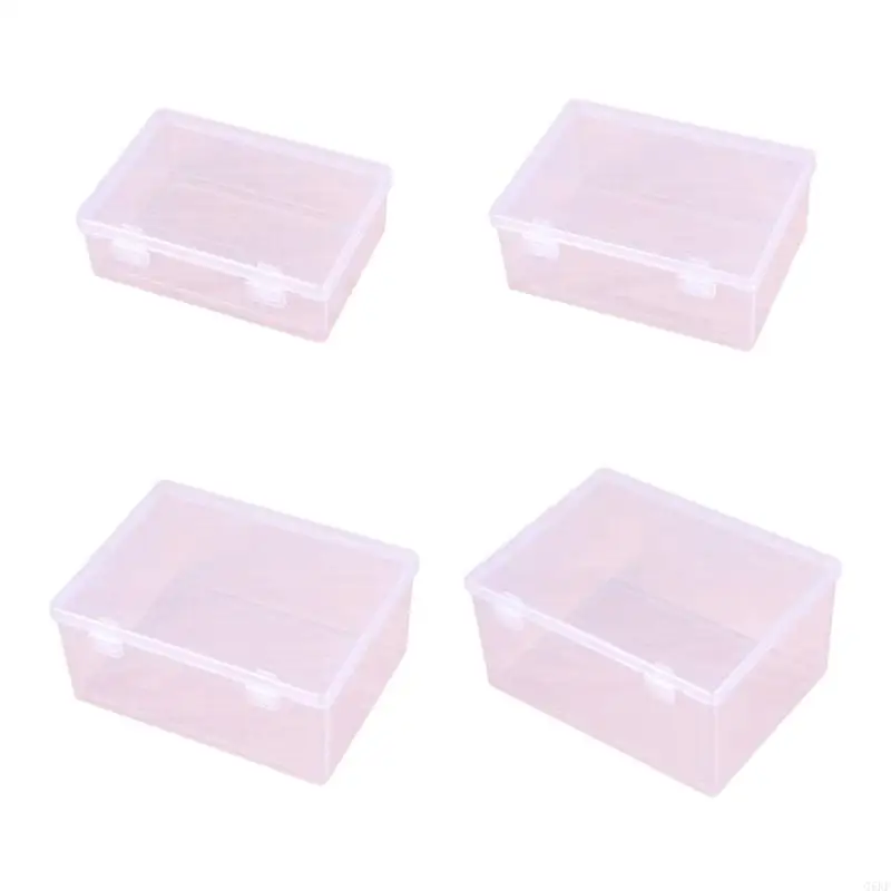 

G6KF Clear Box с хранением с крышкой для хранения ювелирных изделий прозрачный дисплей для корпуса