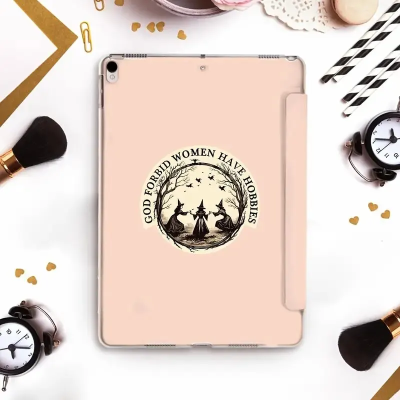[Feminist Witch Stickers] Humorous Feminist Vintage Witch Stickers | Perfect for Laptops, Water Bottles, Skateboards,  Fridges