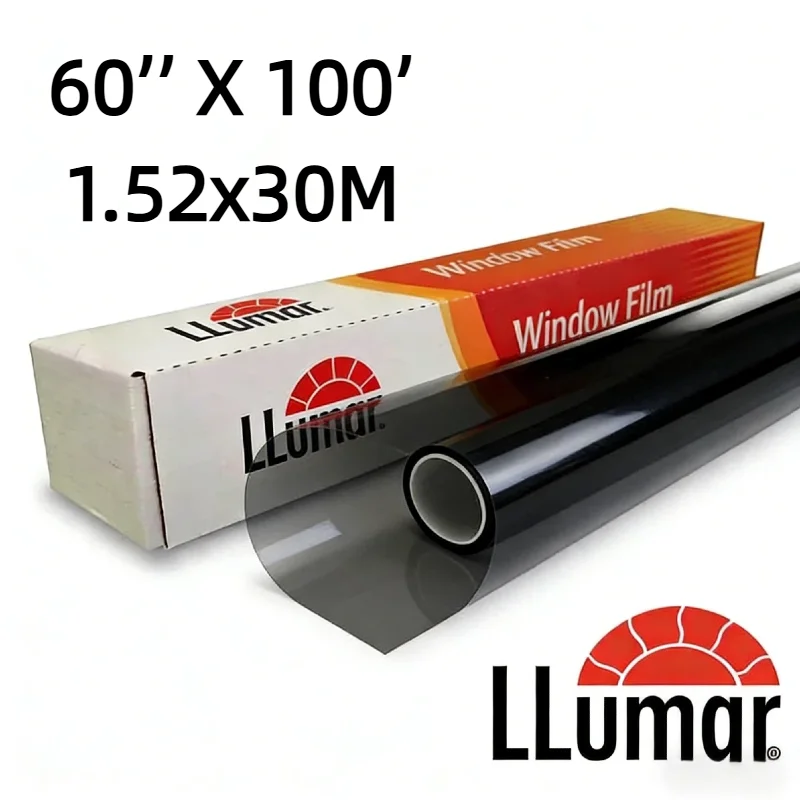 5%-80% VLT Llumar Auto Window Film Nano Ceramic 99% IRR Heat Rejection 99% UV Proof PET Film Anti-Glare No Signal Loss