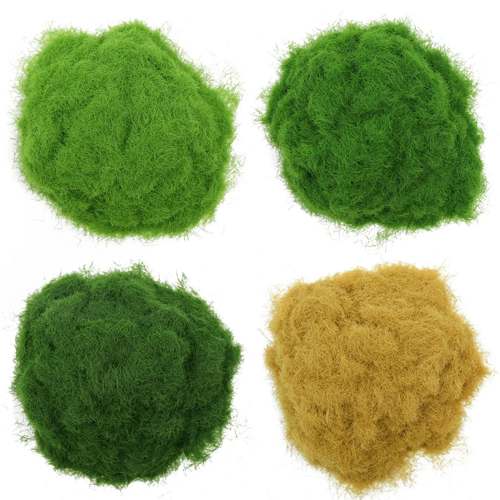 4 Colors 140g 5mm 8mm 12mm Static Grass Green Static Grass Powder Flock Turf Flock Lawn Nylon Model Railway Layout CFA