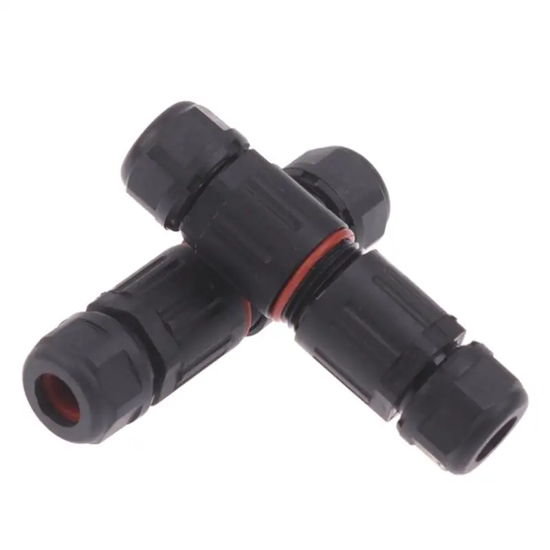 Efficient IP68 Cable Connector for Outdoor Installations Supports 2-3 Core Waterproof Use