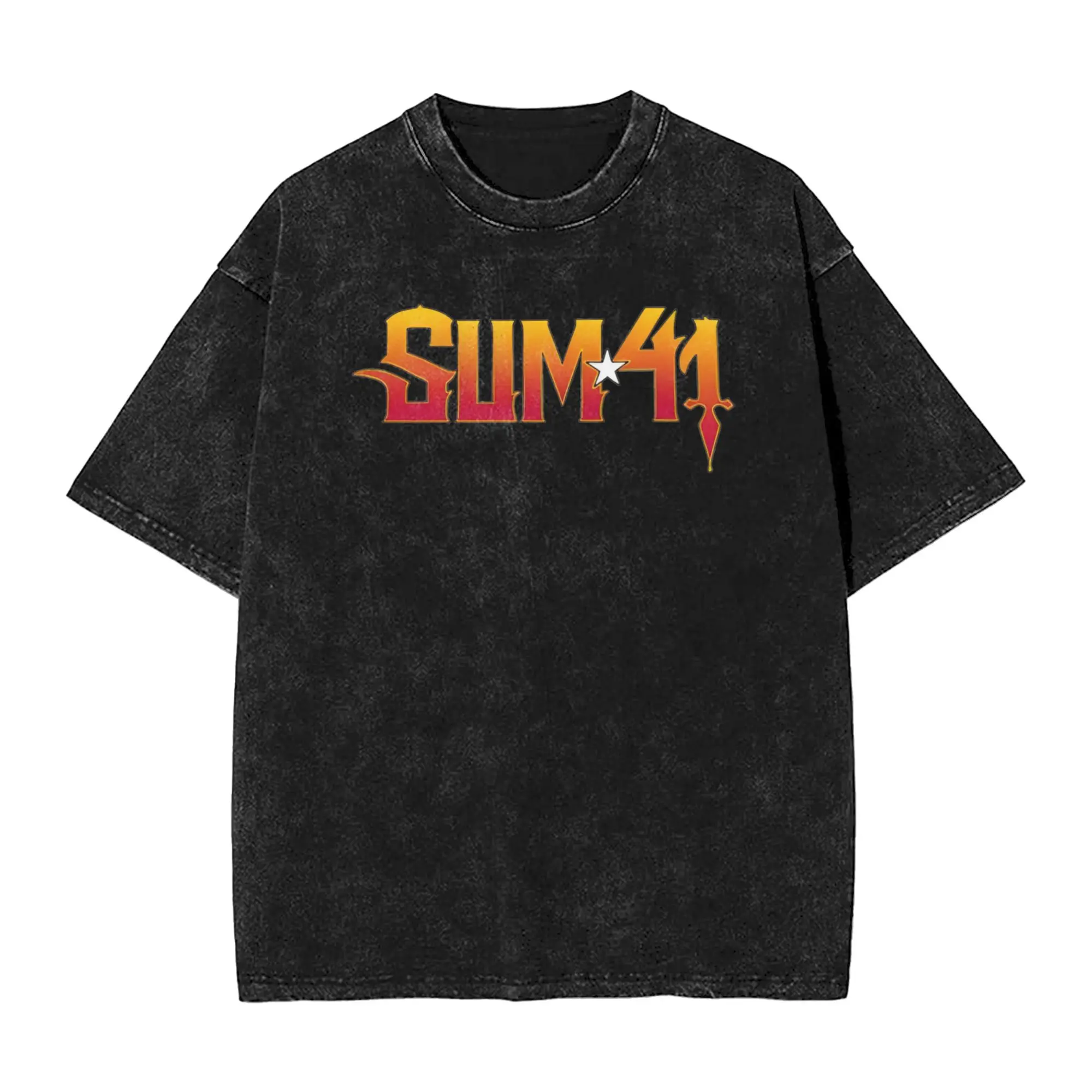 

The New One sum 41 T-Shirts for Men Unique 100% Cotton Tees O Neck Short Sleeve T Shirts Plus Size Clothing,