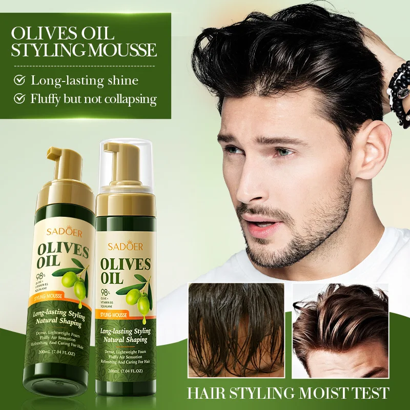 

Rizos 헤어스프레이 Olive Oil Восковой гель для укладки волос - Strong Hold Natural Shine Живить и защищает - Легкие пушистые стили 헤어스프레이