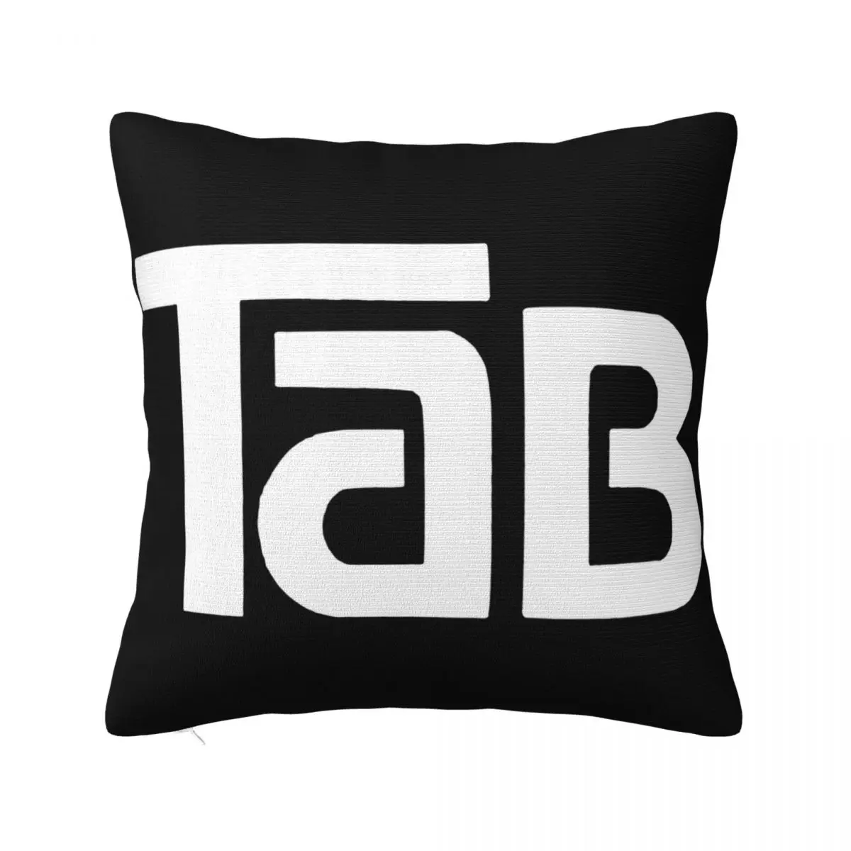 Tab Cola Drink Logo Mens Black Size S To 3Xl Normal Party Gift Woman Normal Male Geek Adults Pillow Case