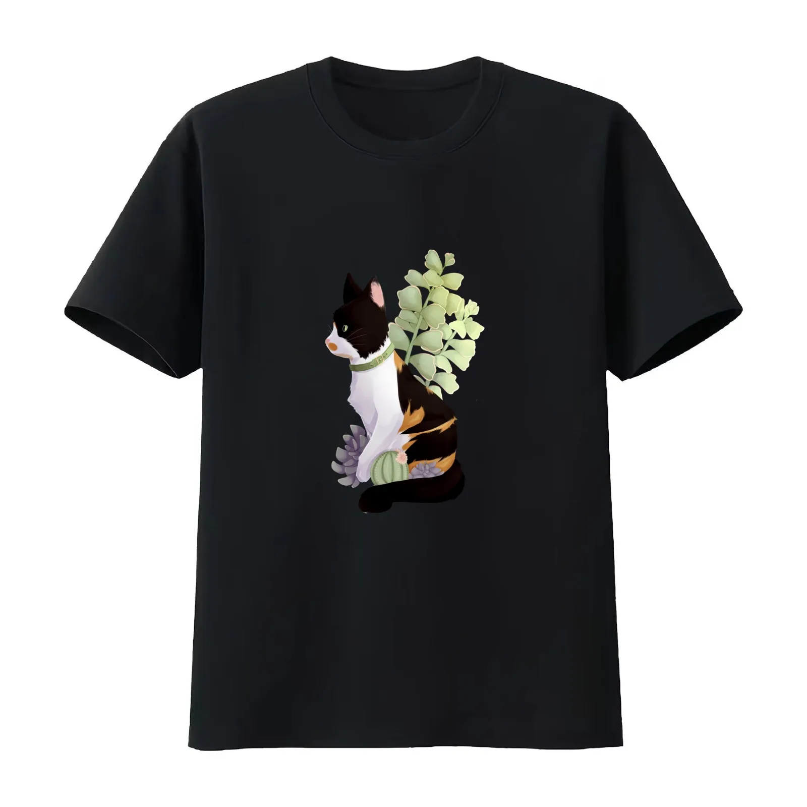Sprinkles and Succulents T-Shirt Summer Casual Cotton Tee Oversized Streetwear Tops Vintage Graphic Print Unisex Men Women