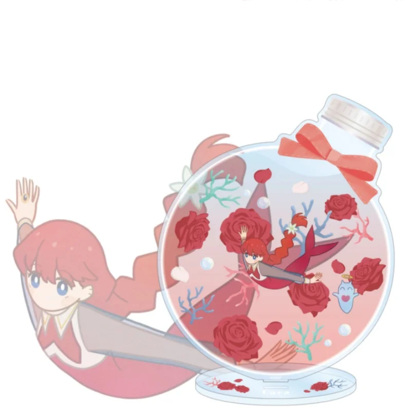 Anime Goodbye, Lara The World Within The Bottle Ver Lara Mari Otsu Acrylic Stand Model Plate Keychains Desk Decor
