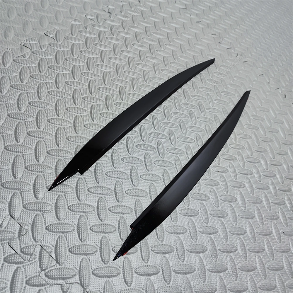 ل VW Golf 7 7.5 MK7 MK7.5 GTI R GTE GTD 2013-2020 ABS السيارات العلوي مصباح الكسوة الحاجب غطاء المصباح بوديكيت زخرفة الكسوة