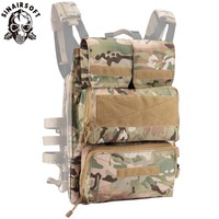 SINAIRSOFT Tactical Pouch Zip-on 2.0 Panel Platform For JPC CPC AVS Vest Vertical And Horizontal GP Magazine Expandable Pocekts