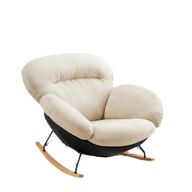 

Quality comfortable living room rocking chair single sofa rocking chair adult reclining chair balcony home leisure lazy