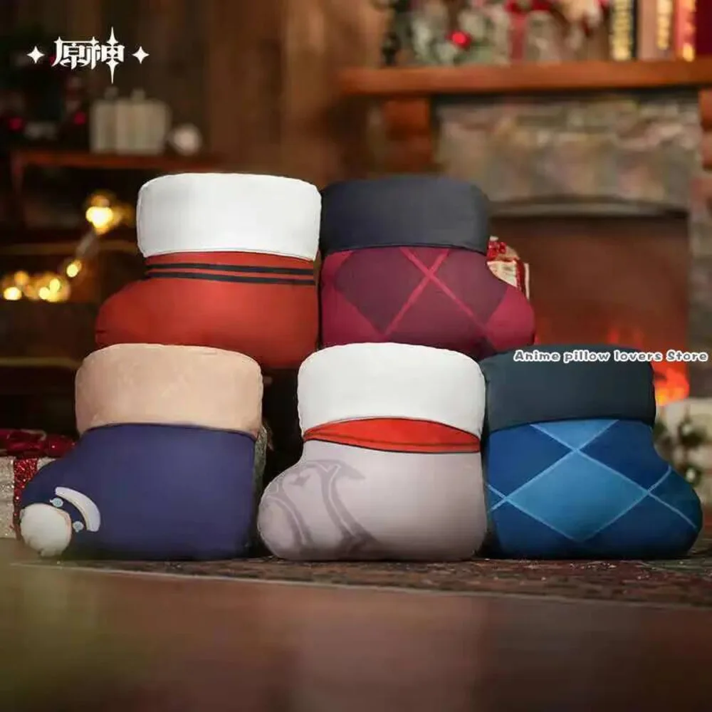 

Presale Genshin Impact Official Merch Mihoyo Original Game House Of The Hearth Winter Series Throw Pillow Blanket Gift