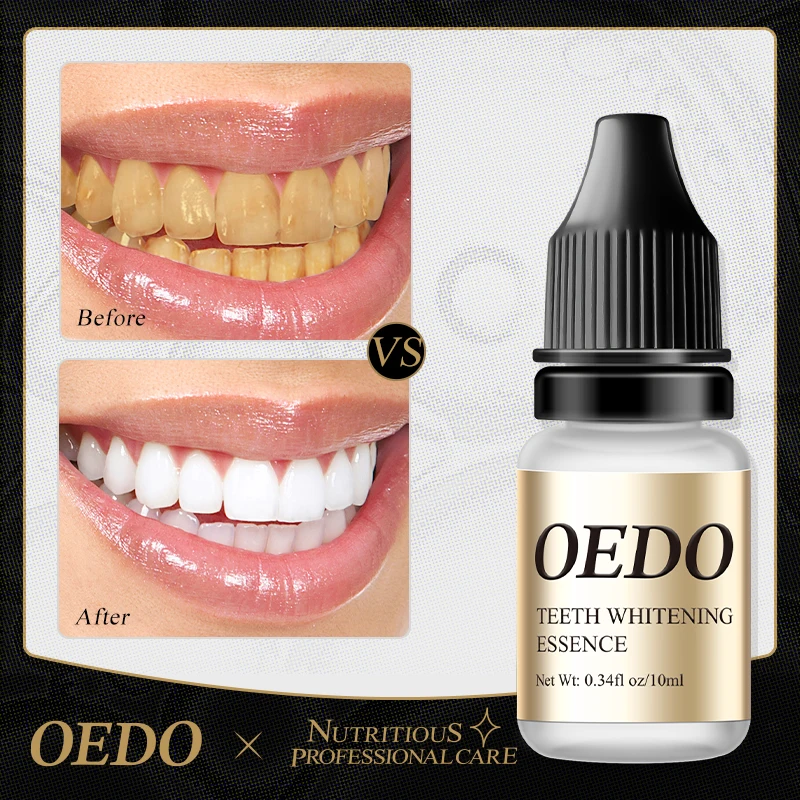 

OEDO Teeth Whitening Essence Oral Cleaning Oral Care Remove Stains Remove Odor Teeth Whitening Cleaning Teeth White Teeth