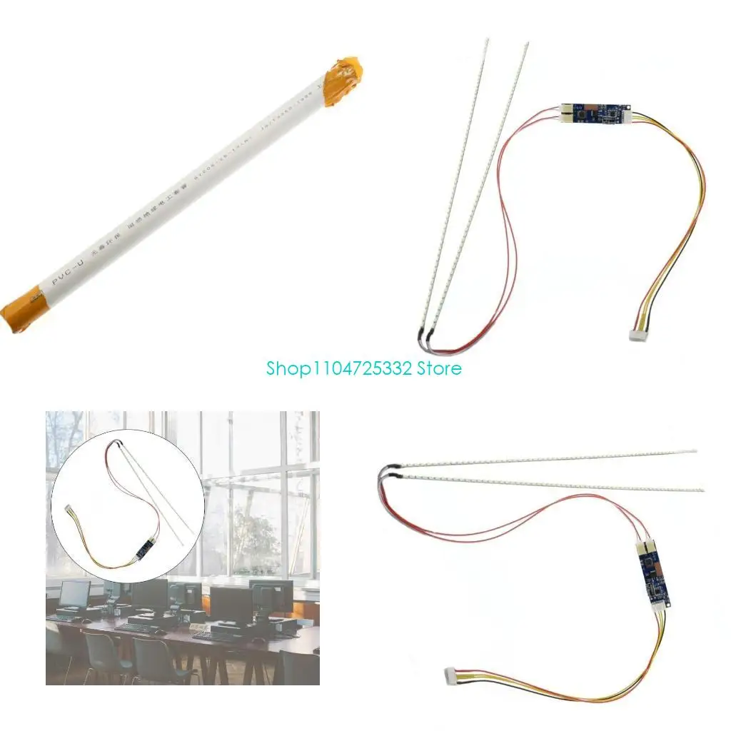 P5EA NEW 490mm LED Backlight Strip Light for DC 10-30V 22 Inch CCFL LCD Screen To LED Monitor Module Set