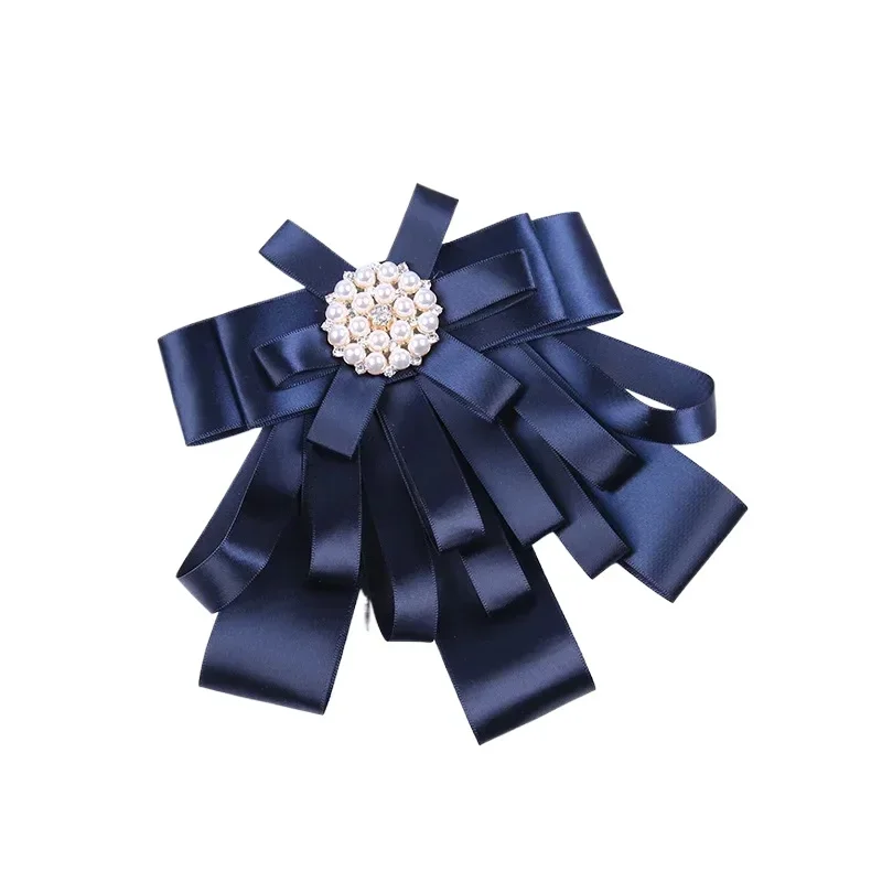 

Bank Hotel Stewardess Professional cravat waitress formal dress bow student work shirt solid color bow tie