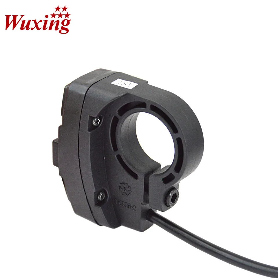 Wuxing KG-336-B 12V-52V Electric Bike Scooter Light Three-in-one Switch Frontlight+Horn+Turning Light Switch Diy Parts image 5