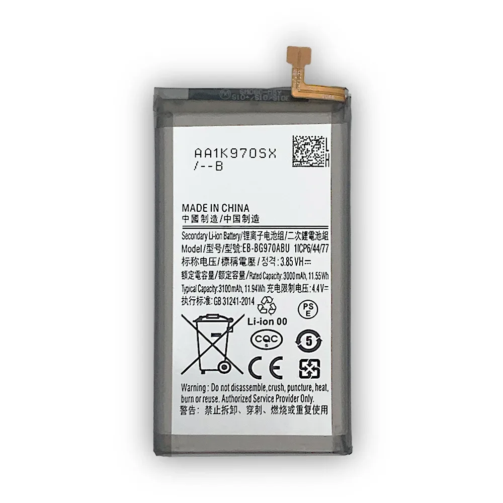 EB-BG970ABU  Replacement Battery For Samsung S10E G970 G970F G970U/W High Quality Large Capacity Built-in Li-ion Bateria