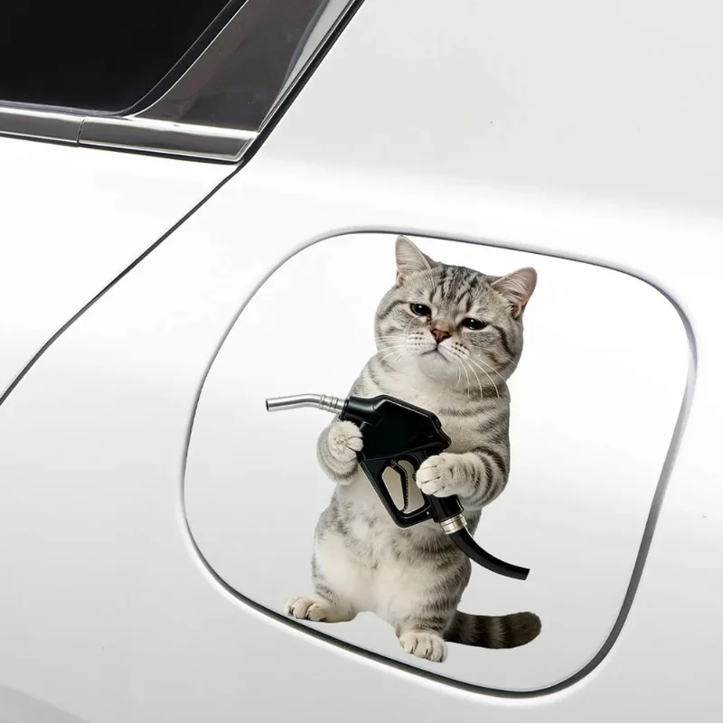 1pc Car Stickers Perfect for Your Gas Cap—waterproof Easy To Apply and Leaves No Residue—add Some Fun To Your Car! view 6