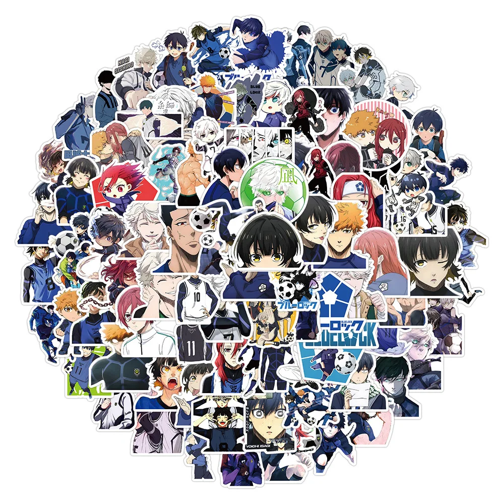 10/30/50/100 Uds Anime Prisión Azul Graffiti pegatina dibujos animados álbum de recortes Diy teléfono impermeable equipaje portátil coche decoración pegatina