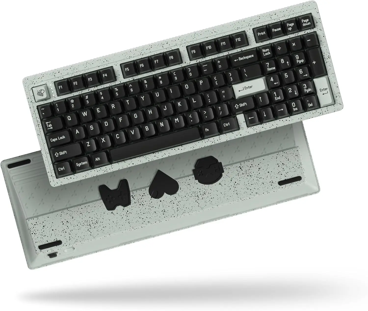 

Modern97 Wireless Mechanical Gaming Keyboard, 90% Layout, Hot-Swappable & Pre-Lubed Linear Switches, Bluetooth/2.4GHz/USB-C, Cus