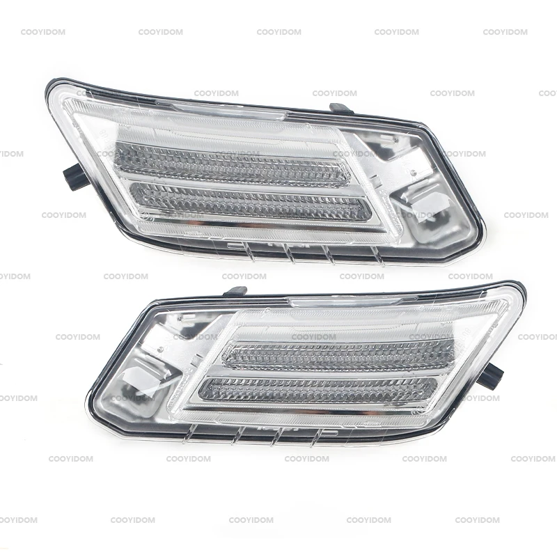 DRL Side Fender Corner Light Daytime Running Lamp Fit For Volvo XC60 2009 2010 2011 2012 2013 For Car 31290873 31290874