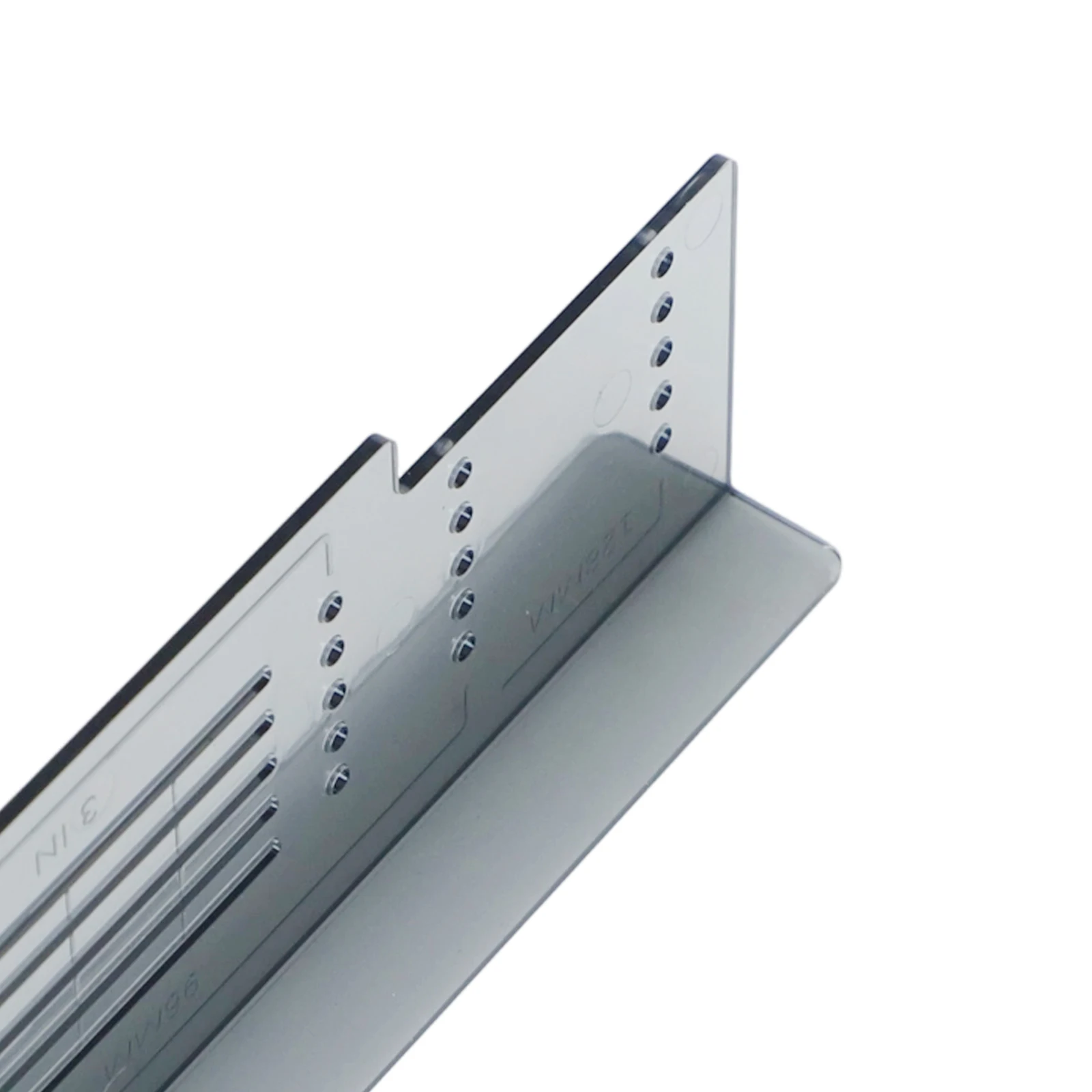 ABS Plastic Jig Tool for Cabinet Pulls and Knobs Installation with Drilling Guide Template to Accurate Handle Alignment
