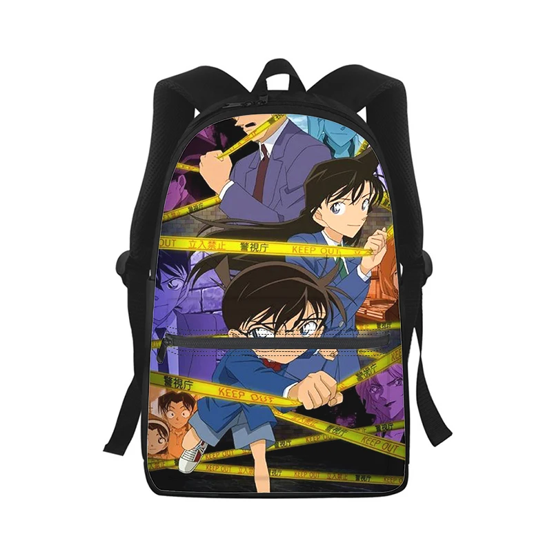 

Detective Conan Anime Men Women Backpack 3D Print Fashion Student School Bag Laptop Backpack Kids Travel Shoulder Bag