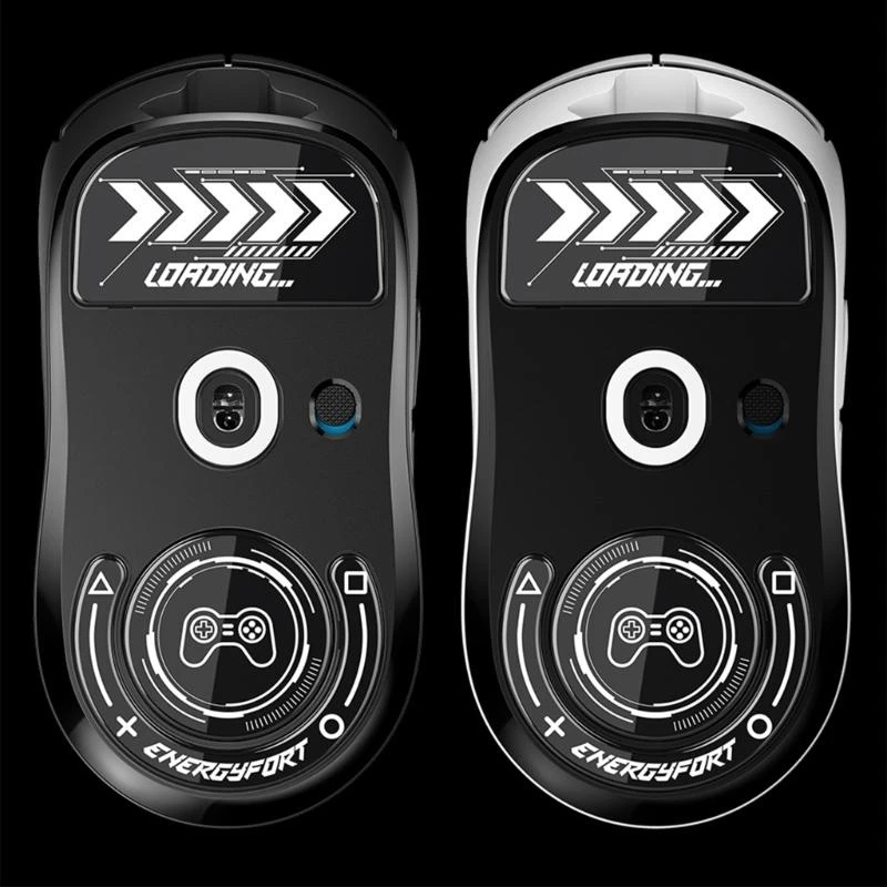 Ножки для мыши из закаленного стекла, коньки для мыши с закаленным стеклом, скользящая наклейка для игровой мыши для GPW 2, изогнутая ножка для мыши